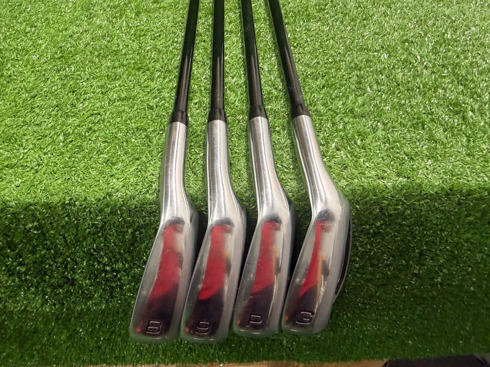 Mizuno JPX 825 Iron Set 8-PW+GW / Fujikura Orochi Ladies Graphite VGC / sa6658 - Image 2 of 4