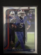Topps Chrome 2025 Joshua Palmer NFL Buffalo Bills Refractor Football Card