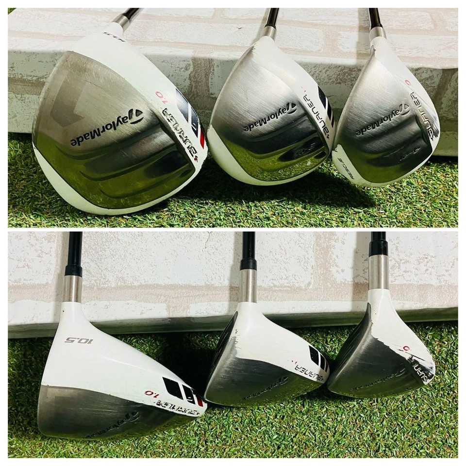 Taylormade Club Set 1W 3W 4H 6-9i Sw PT 10pc RH Graphite Regular Men Golf - Image 2 of 4