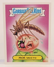 2017 Garbage Pail Kids Adam-Geddon MOE Skeeto #2a Bio & Tech Sticker