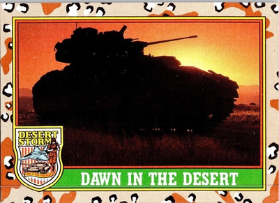#ad #ad 1991 Dawn in the Desert 83 Desert Storm Topps Trading Card Game TCG CCG $2.99