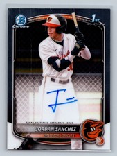 Jordan Sanchez Bowman Chrome 2025 Auto
