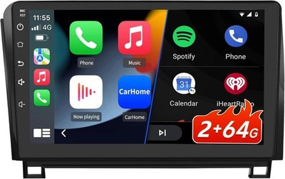 2+64 ROM Car Stereo GPS Radio 4 Toyota Tundra 2007-2013 Sequoia 08-18 Android 13