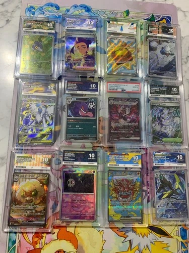 Pokémon TCG Graded Card Slab Bundle 27 x ace 10 1 x psa 10 all in photos