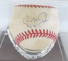 CAL RIPKEN JR. signed OALB Baseball 9-6-95 - 2,131st Consecutive Games - HOF