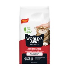 Multiple Cat Unscented Odor Control 15 lb Bag Controls tough multi cat 15lb