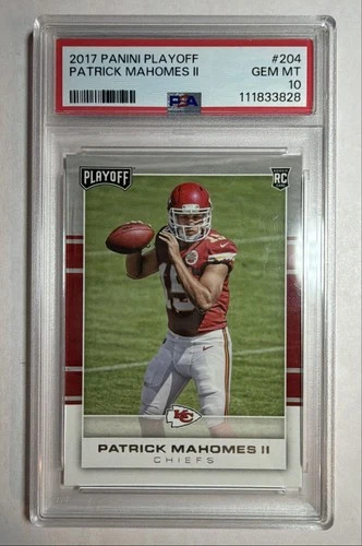 2017 Panini Playoff - Rookies Patrick Mahomes II #204 (RC)