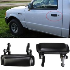 2pcs For 98-11 Ford Ranger Mazda Metal Outside Door Handle Driver Passenger Side
