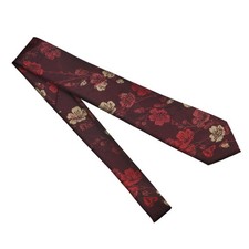 Floral Ties for Men, Elegant Flower Mens TiesSelf-tied Men's Neck Tie for Sui...