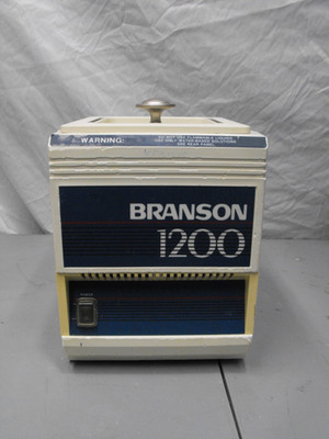 Branson Model 1200 (B-1200R-1) Ultrasonic Cleaner Bath
