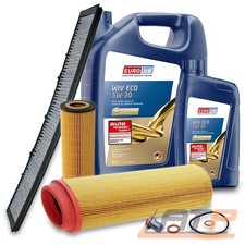 INSPEKTIONSPAKET FILTERSATZ SET A+6L EUROLUB 5W-30 F�R BMW X3 E83 2.0 d