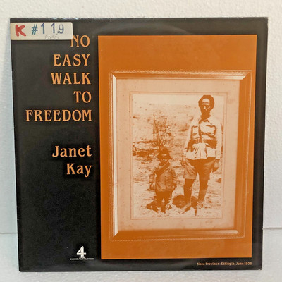 JANET KAY NO EASY WALK TO FREEDOM SINGLE 12'' 45 RPM 1987 NEW MUSIC NMX 010 ITALY