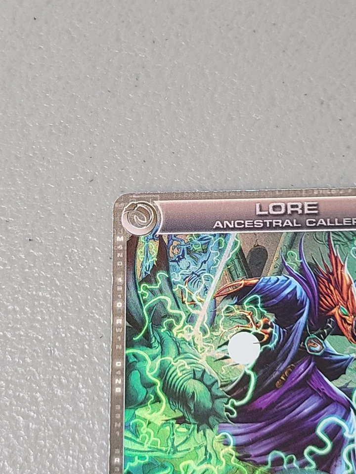 Chaotic TCG Lore Ancestral Caller 22/100 FU (Max E+S) Ultra Rare - MP - Image 2 of 4