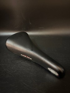 Selle Vélo San Marco Selle San Marco Concor Supercorsa - Cuir Rino Noir - Rails Acier - 265x140 Mm - 300 G Selle Cyclisme Rétro