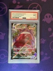 Pokémon TCG SWSH08 Fusion Strike Gengar VMAX Holo Card 157/264 PSA 9
