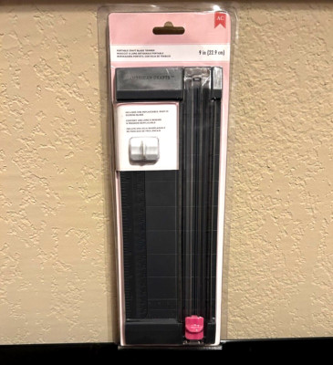 American Crafts Pink Craft Blade Trimmer, 9''