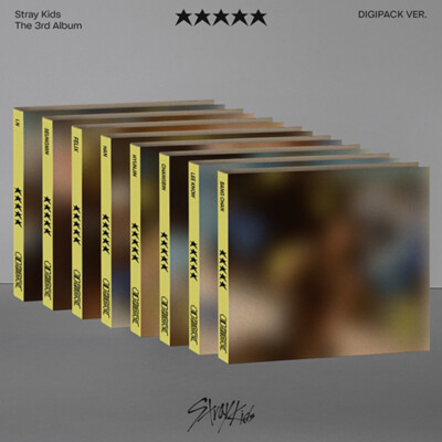 STRAY KIDS 5-STAR 3rd Album DIGIPACK Ver/CD+Photo Book+Card+Poster+PreOrder+GIFT