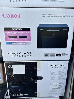 Two Toners Canon imageCLASS MF3010 Value Pack  AIO Monochrome Laser Printer