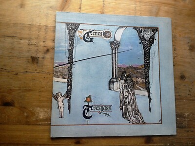 Genesis Trespass A2/B2 1st Press VG+ Vinyl Record Album CAS 1020 Pink Label