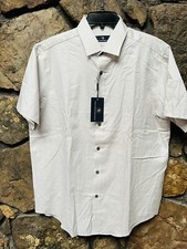 HART SCHAFFNER MARX Checked Short Sleeve Woven Shirt Mens M,L,XL NWT 89 ST5WH411