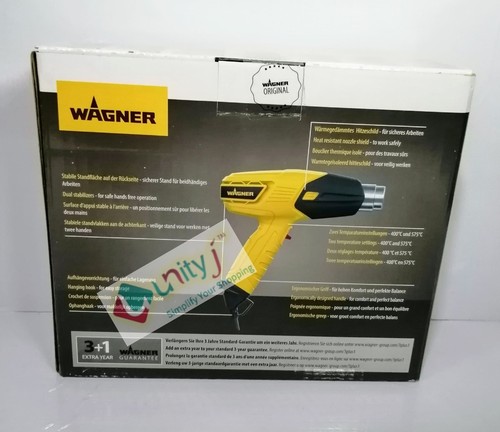 Wagner Heat Gun Furno 300 – 1600W Dual Temp 400°C/575°C, 675 l/min Airflow, E... - Picture 5 of 5