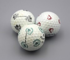 3 Callaway Chrome Soft Truvis Custom Logo Mix CT129