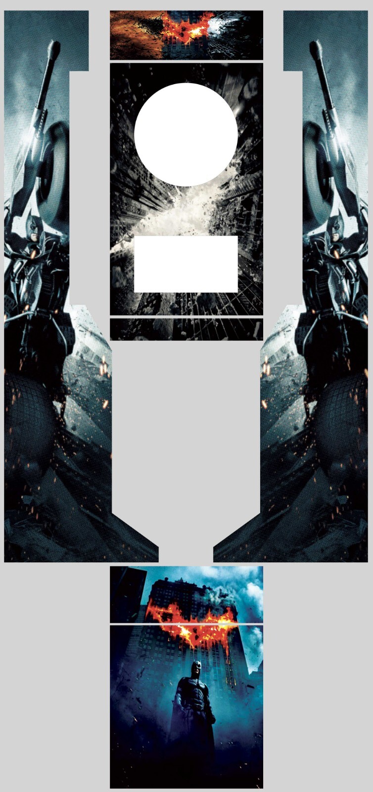 Fléchette Dartcab stickers Batman Darknight pour relooker votre salle de jeux à la maison
