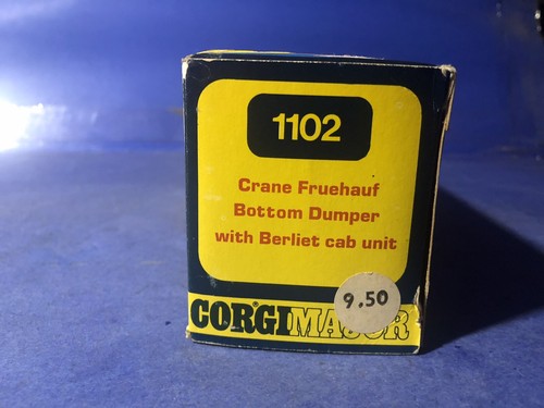 Vintage Corgi Majors 1106 Mack Container Truck & 1102 Crane Fruehauf (NEW) - Picture 15 of 17