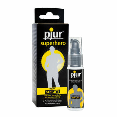 pjur superhero delay serum - Verzögerungs-Gel für Männer (20 ml)