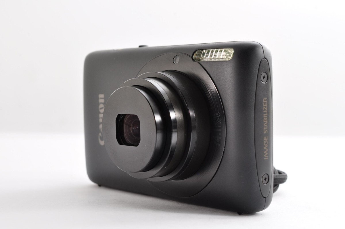 Canon IXY 400F Black 14.1MP Digital Camera [Near Mint] From