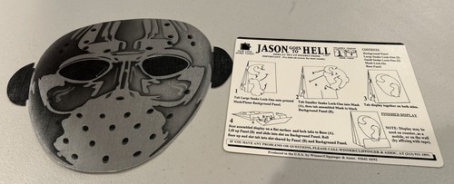Jason Goes To Hell Counter Top Video Store Promo Display Never Used 1993 - Picture 7 of 12