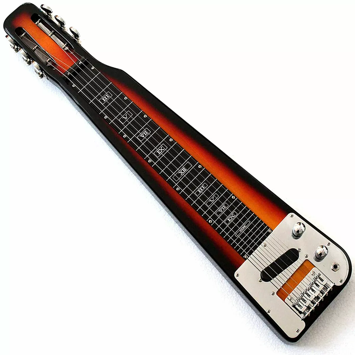 Electric Lap Steel Guitar Slide Electric Guitar Lap style Instument Sunburst