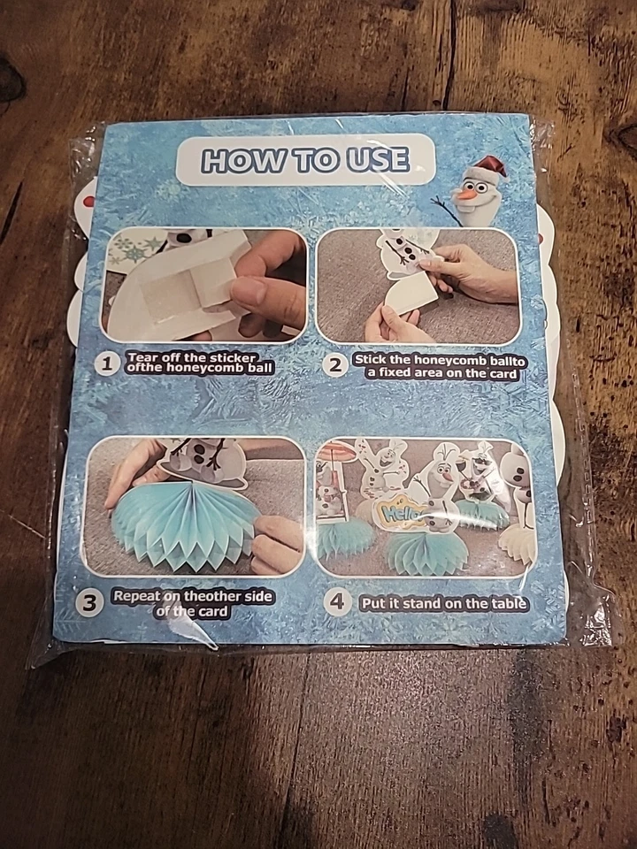 Monster Birthday Honeycomb Center Pieces Double Sided Table Decorations  - Image 2 of 2