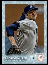 2015 Topps Update US260 Andrew Miller New York Yankees Snow Camo 87/99