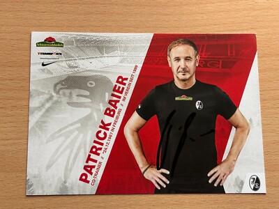 Patrick Baier - SC Freiburg - autograph card original signed - #S4235