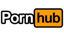 Pornhub sticker logo skate cell laptop bumper...