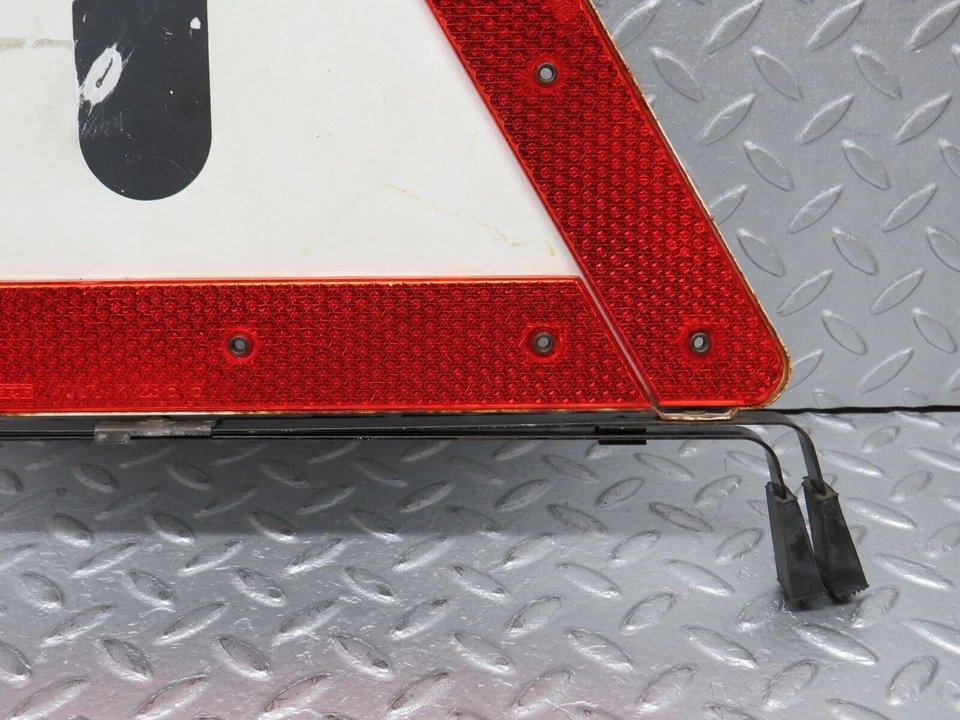 ⚙38896⚙ Triángulo de advertencia Mercedes-Benz W201 190E Foto 4 de 4