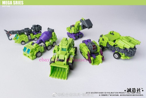 Collection Master Made Sdt-08 Demolisher Q Version Action Figure Toy In Stock - Picture 9 of 10