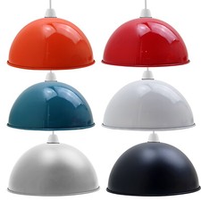 Vintage Lampshades Metal Dome Light Shades Retro Ceiling Pendant Lamp Shades