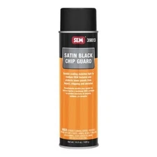 SEM 39813 Chip Guard Satin Black Acrylic Auto Body Coating Aerosol Spray 14.8 oz