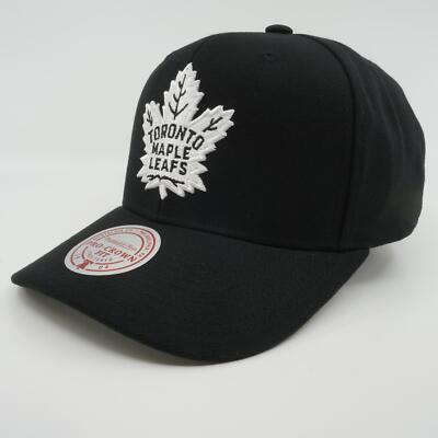 MENS MITCHELL & NESS NHL PANDA PRO SNAPBACK MAPLE LEAFS - BLACK