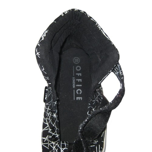 OFFICE Trainers High Top Shoes Print, Black Mix, EU 39 (UK 6) - Picture 12 of 12