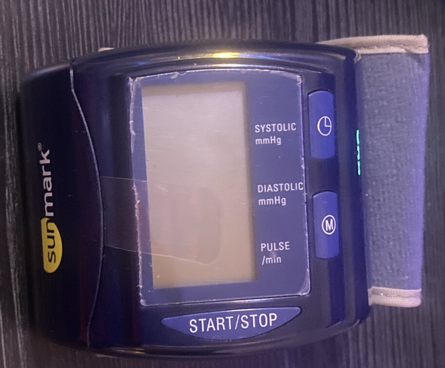 Sunmark Arm Blood Pressure Monitor Model BP3BS13P eBay