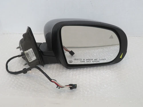2014-2021 Jeep Cherokee Right RH Side View Mirror Heated Blind Spot OEM Silver