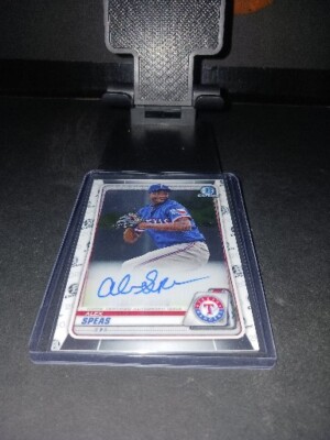 2020 Bowman Chrome - Prospect Autographs #CPA-AS Alex Speas (AU, RC)