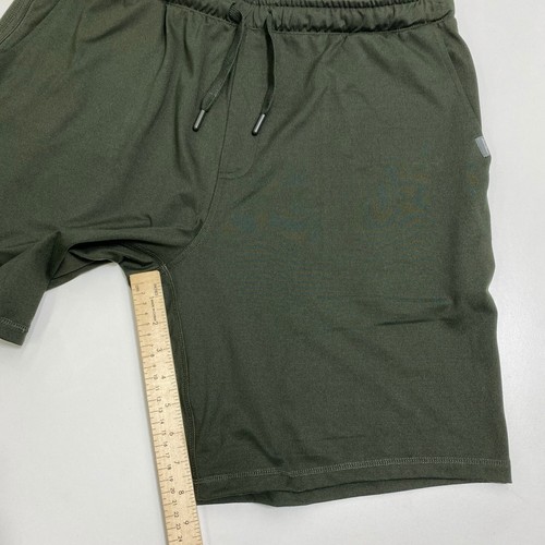 Pantalones Cortos Eddie Bauer Lounge Para Hombre L Verde Cordón Bolsillos con Cremallera Elastizados Informales - Imagen 12 de 12