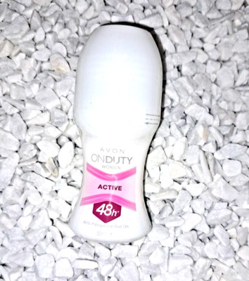 Avon ON DUTY ACTIVE für Sie Deoroller 50ml Pflege 48h Deo Neu