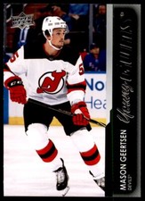 Mason Geertsen 2021-22 Upper Deck Young Guns RC #470 New Jersey Devils