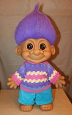 GIANT RUSS TROLL - 17 Russ Troll Doll - RARE - Excellent Vintage Retro Outfit