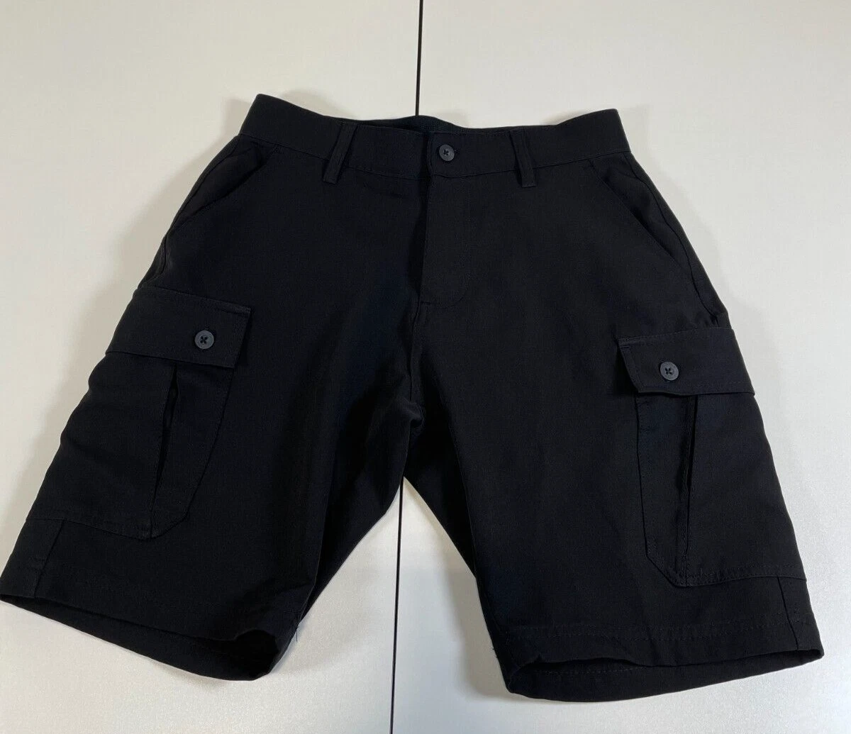 Frontier Supply Co. Mens Flex Twill 9" Inseam Black Shorts Size 30